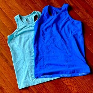 Bundle 2 Athleta girls racer back tanks